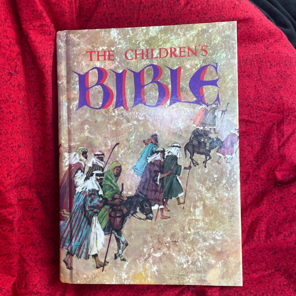 The Childrens Bible‎ Golden Books Hardcover Illustrated Vintage ISBN 0307165205